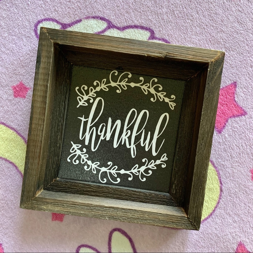 Thankful Wall Art